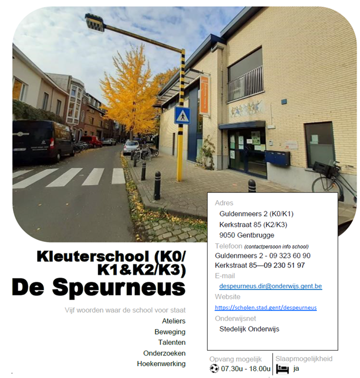 SBS De Speurneus  (Kleuter)