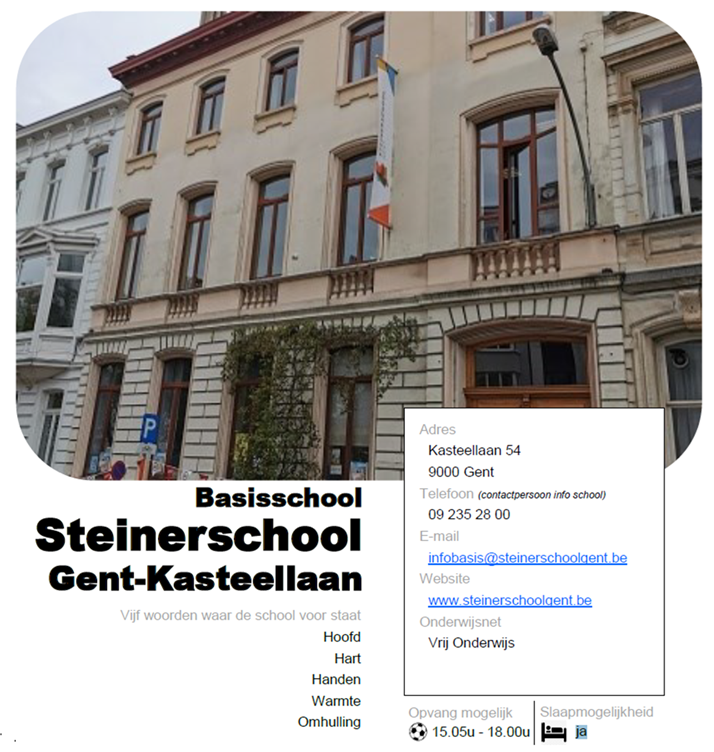 VBS Steinerschool Gent-Kasteellaan