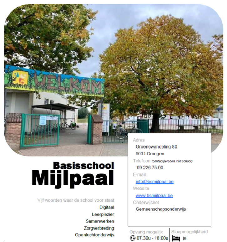 GO! BS Mijlpaal Drongen