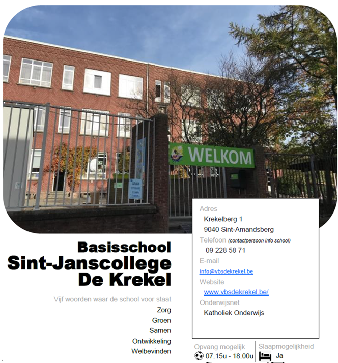 VBS Sint-Janscollege De Krekel - lager