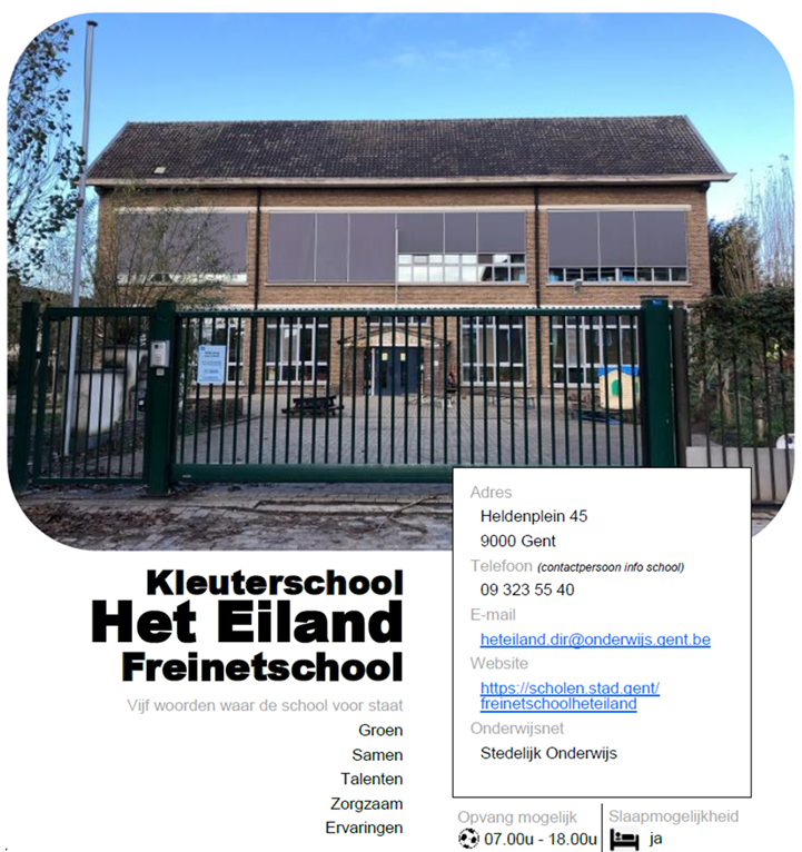 SBS Freinetschool Het Eiland (kleuter)