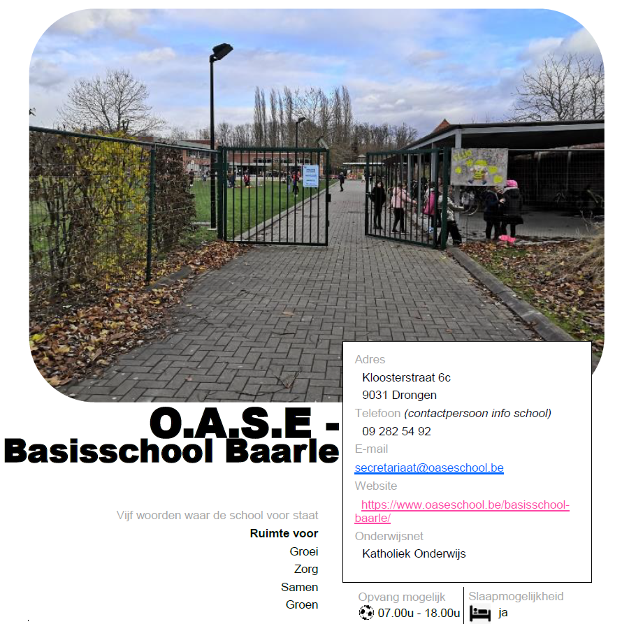 VBS O.A.S.E. Baarle
